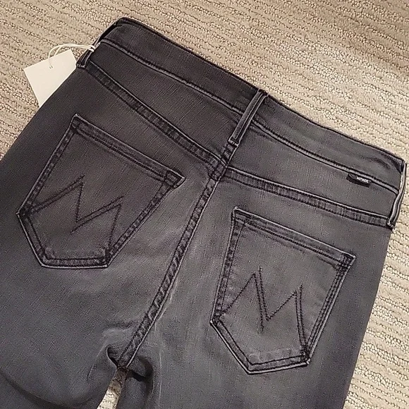 MOTHER The Dazzler Mid Rise Ankle Jeans-Lighting Up Lanterns - Picture 8 of 9